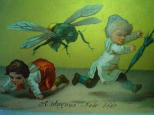 Wasp Christmas Card